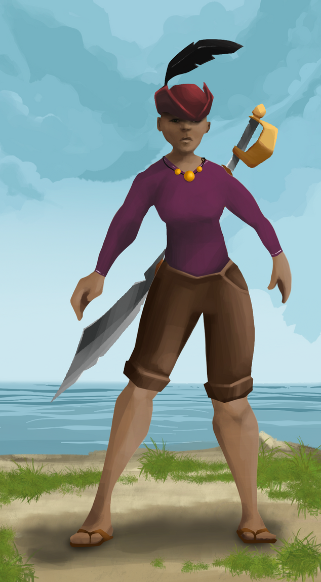 AlgoSeas Pirate #33088 NFT on Algorand