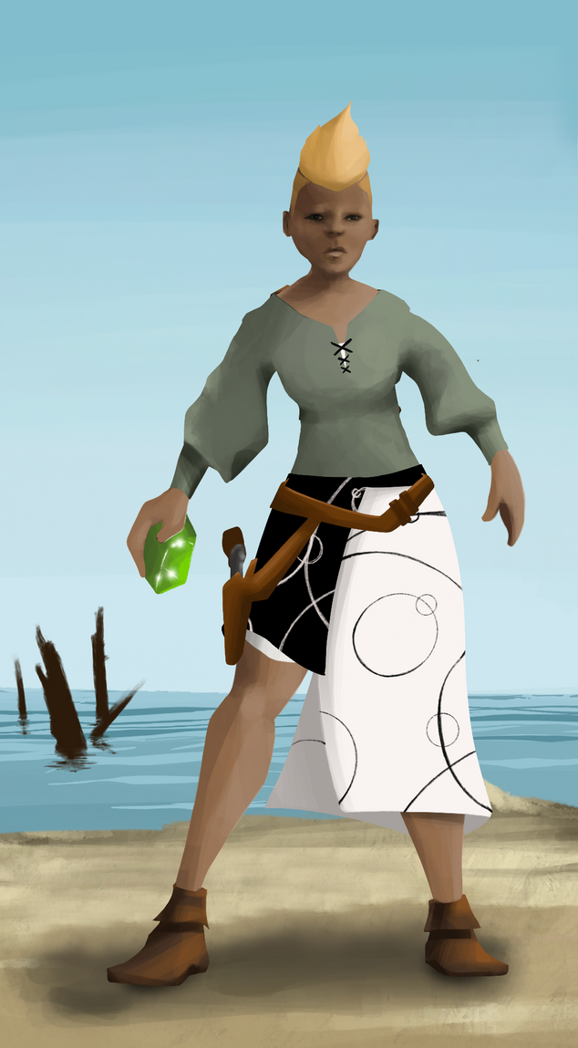 AlgoSeas Pirate #33092 NFT on Algorand