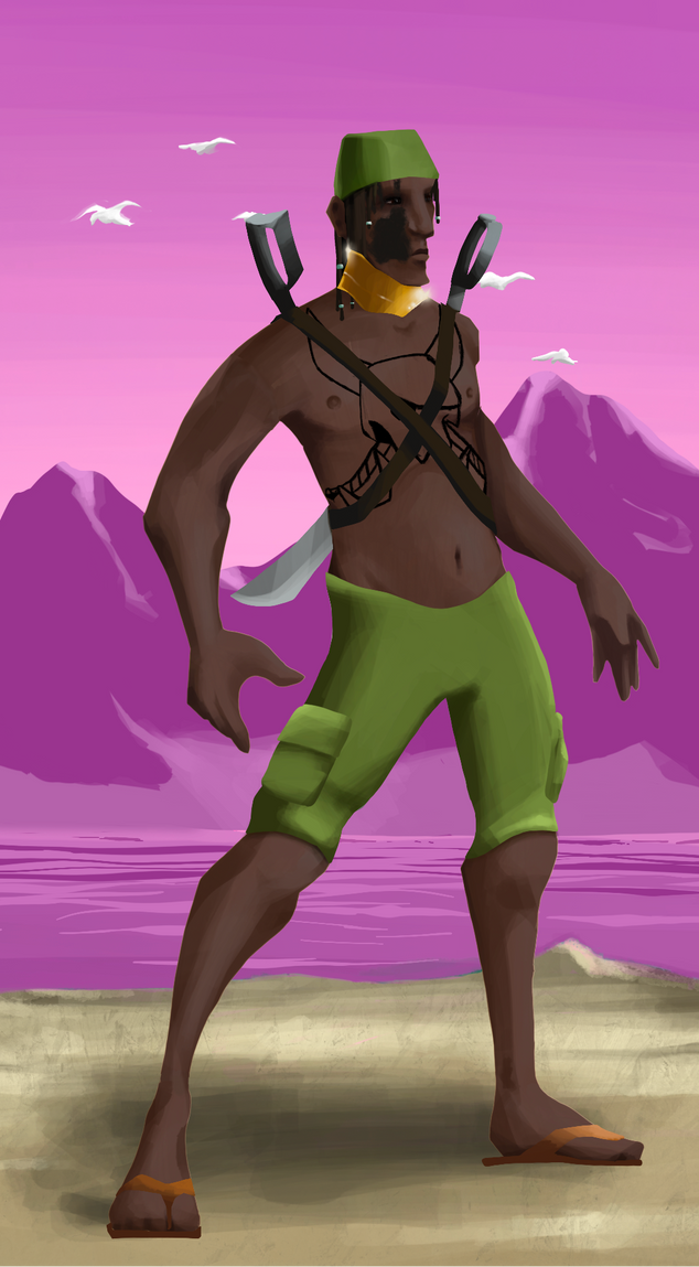 AlgoSeas Pirate #33097 NFT on Algorand