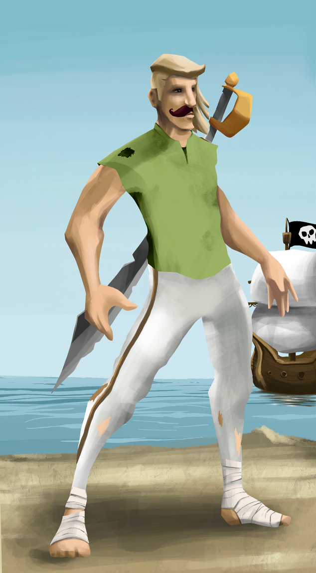 AlgoSeas Pirate #33108 NFT on Algorand