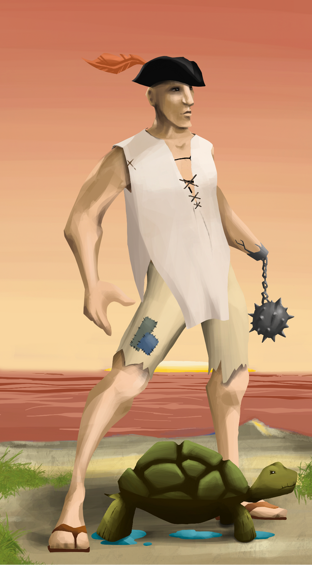 AlgoSeas Pirate #33110 NFT on Algorand