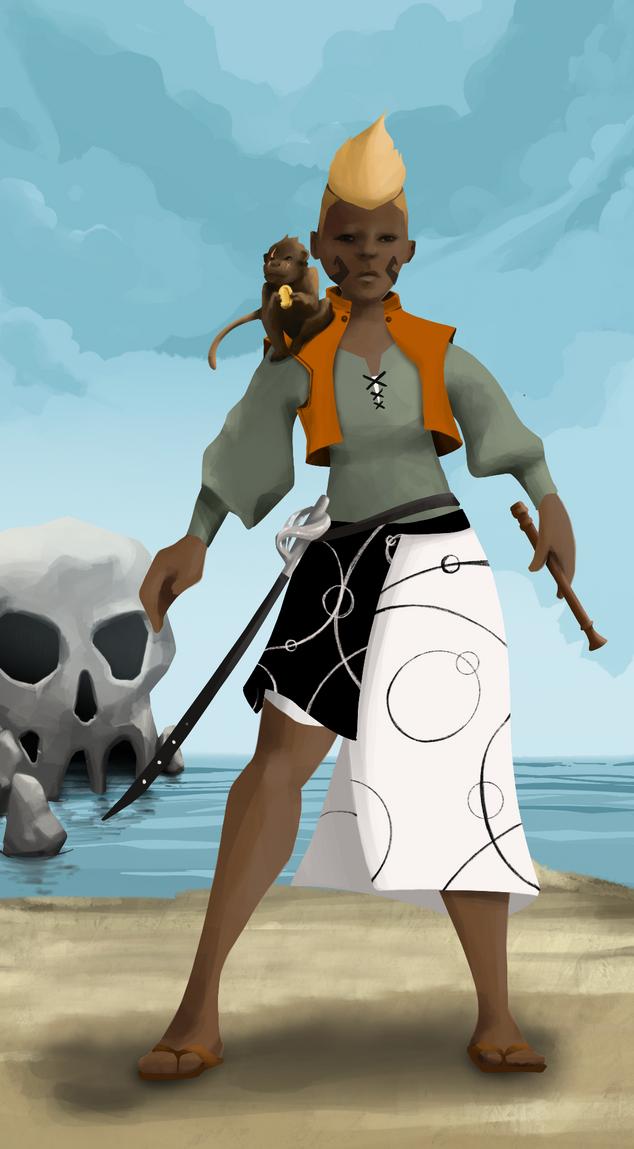 AlgoSeas Pirate #33118 NFT on Algorand