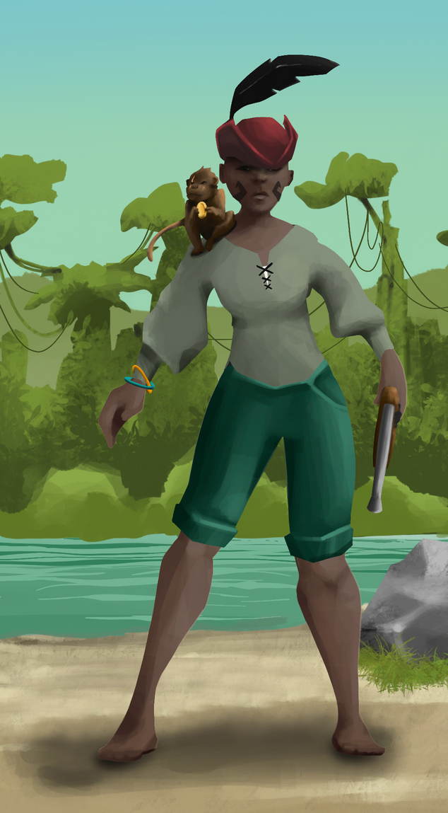 AlgoSeas Pirate #33119 NFT on Algorand