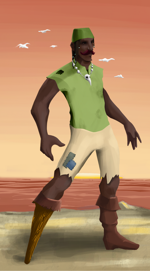 AlgoSeas Pirate #33120 NFT on Algorand