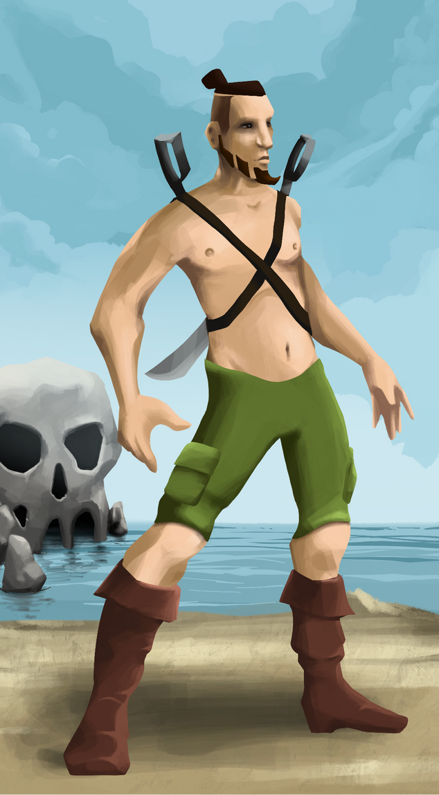 AlgoSeas Pirate #33127 NFT on Algorand