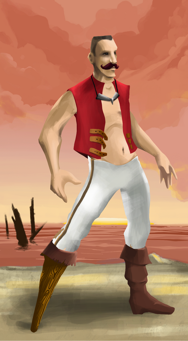 AlgoSeas Pirate #33135 NFT on Algorand