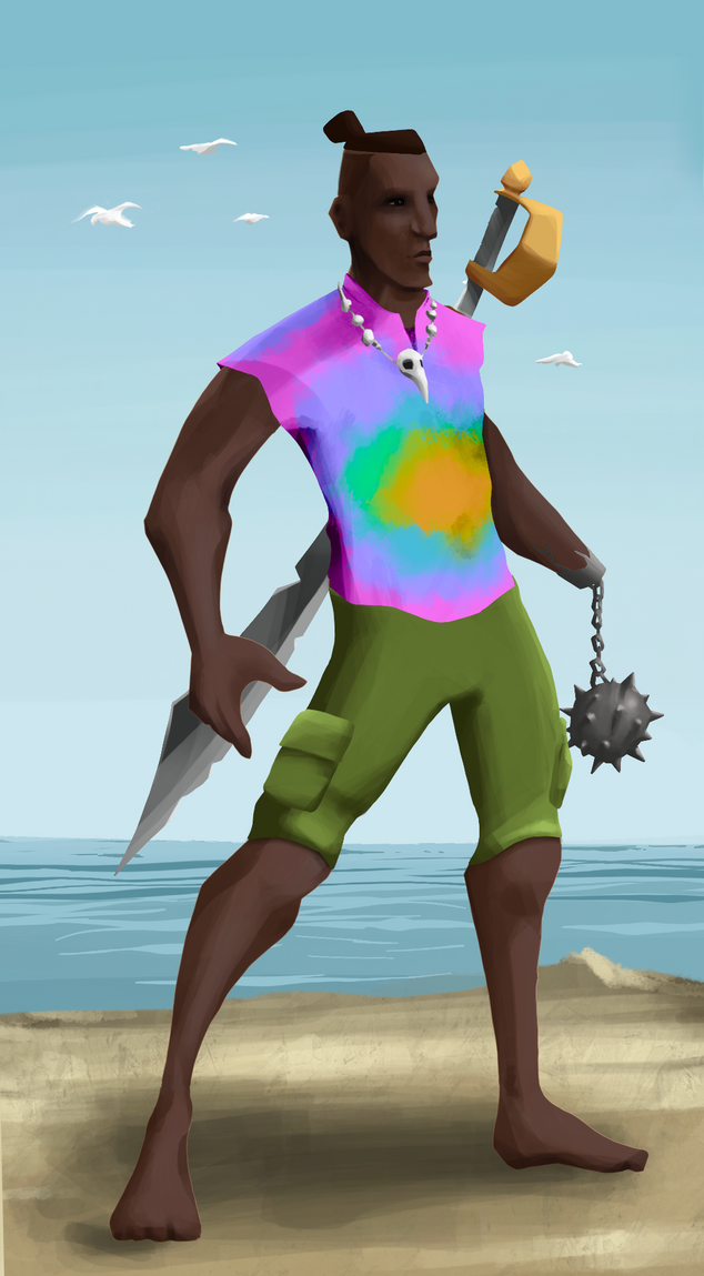 AlgoSeas Pirate #33136 NFT on Algorand