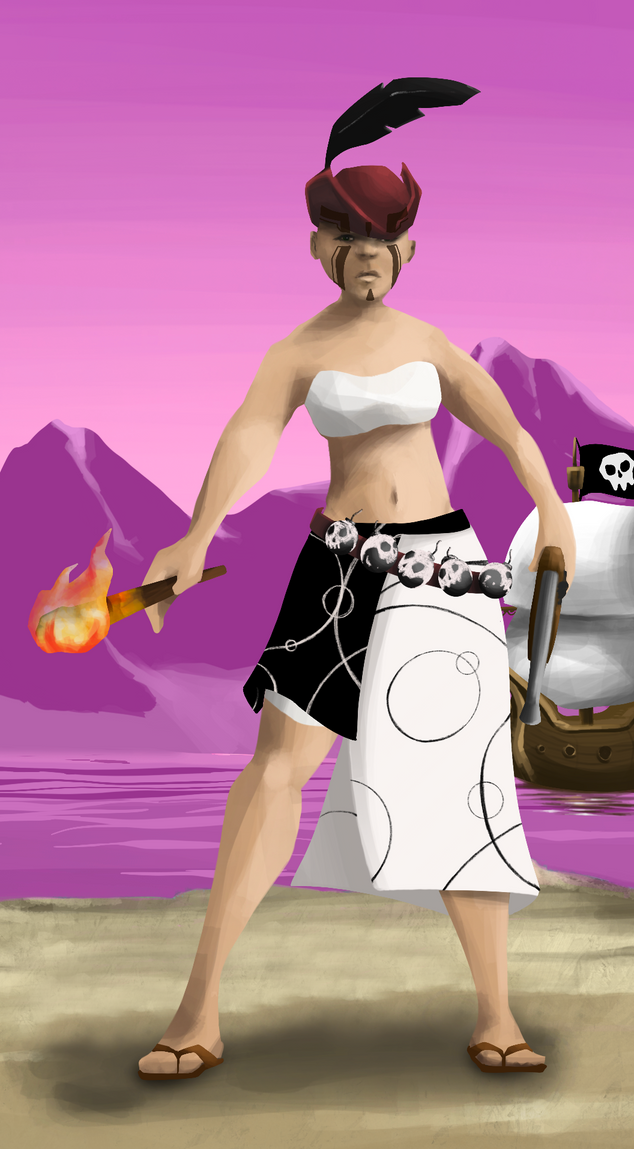 AlgoSeas Pirate #33140 NFT on Algorand