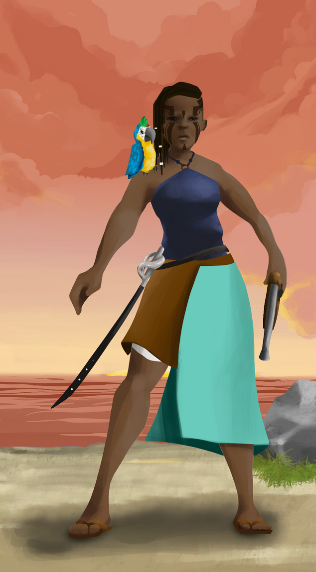 AlgoSeas Pirate #33142 NFT on Algorand