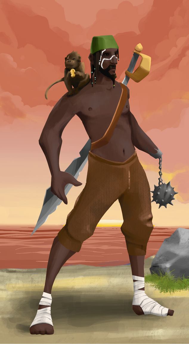 AlgoSeas Pirate #33143 NFT on Algorand