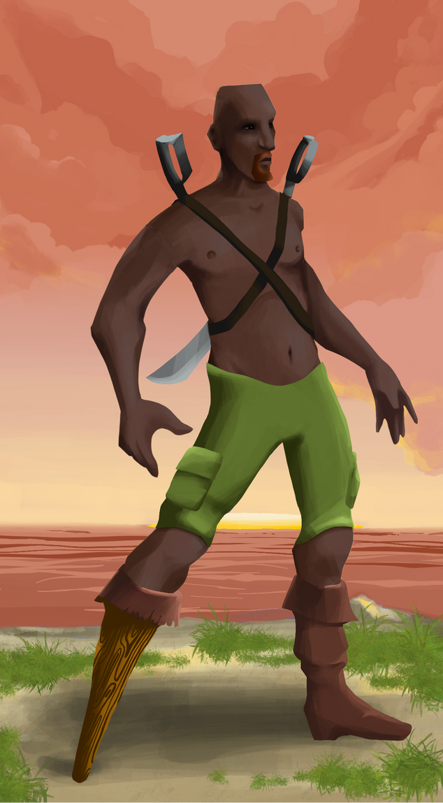 AlgoSeas Pirate #33166 NFT on Algorand