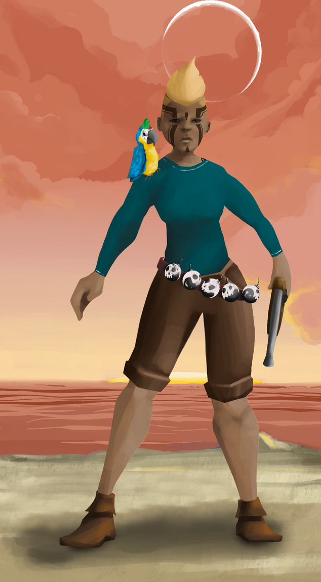 AlgoSeas Pirate #33171 NFT on Algorand