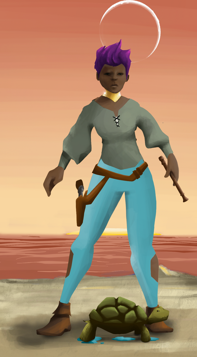 AlgoSeas Pirate #33195 NFT on Algorand