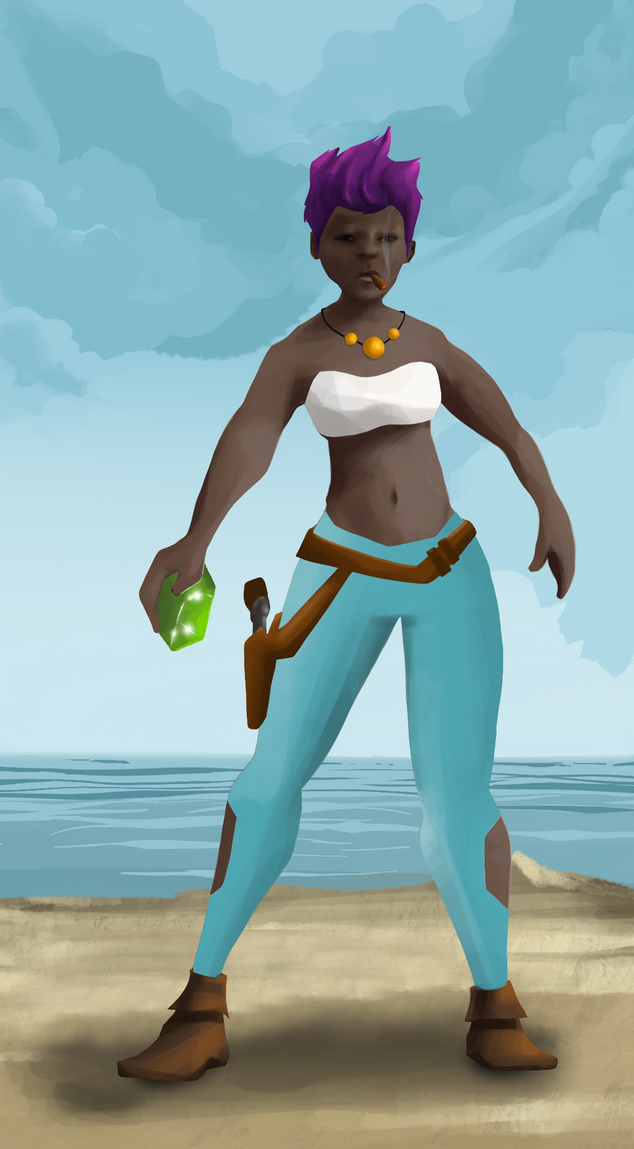 AlgoSeas Pirate #33208 NFT on Algorand