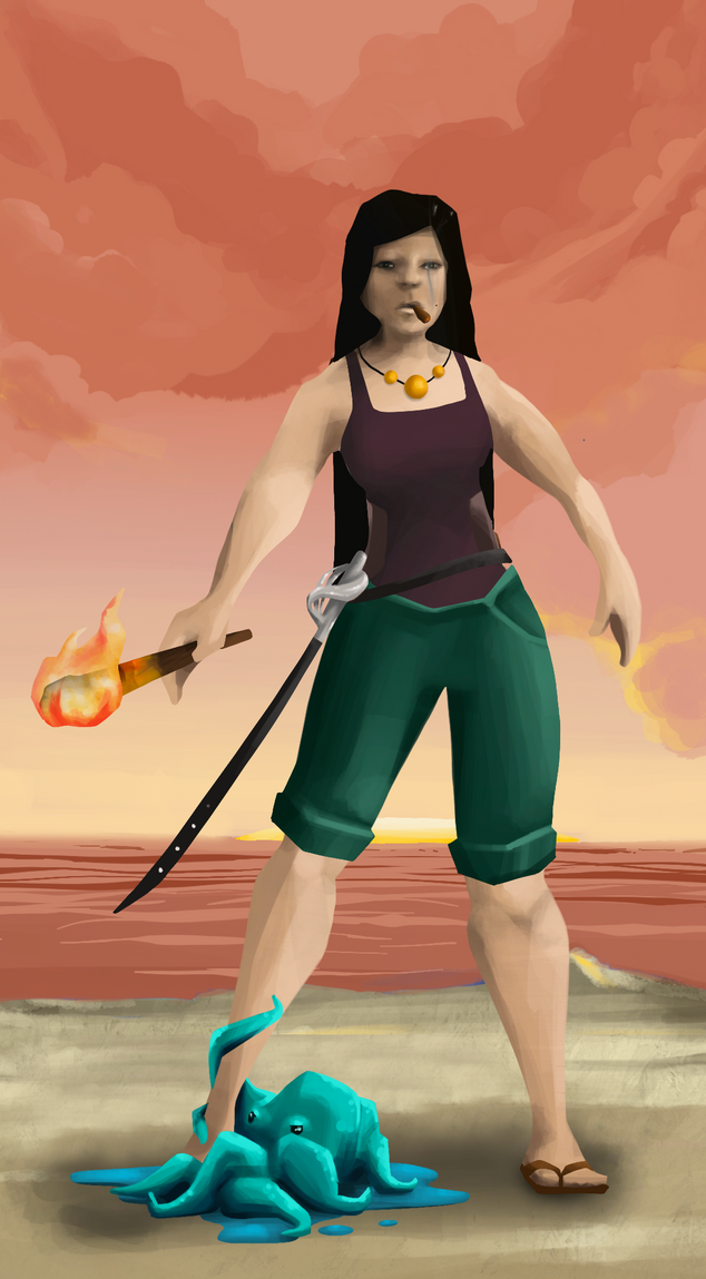 AlgoSeas Pirate #33209 NFT on Algorand