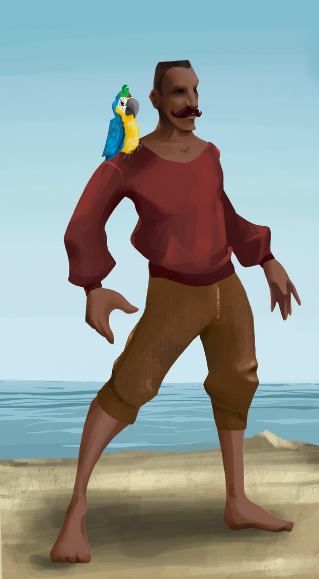 AlgoSeas Pirate #33211 NFT on Algorand