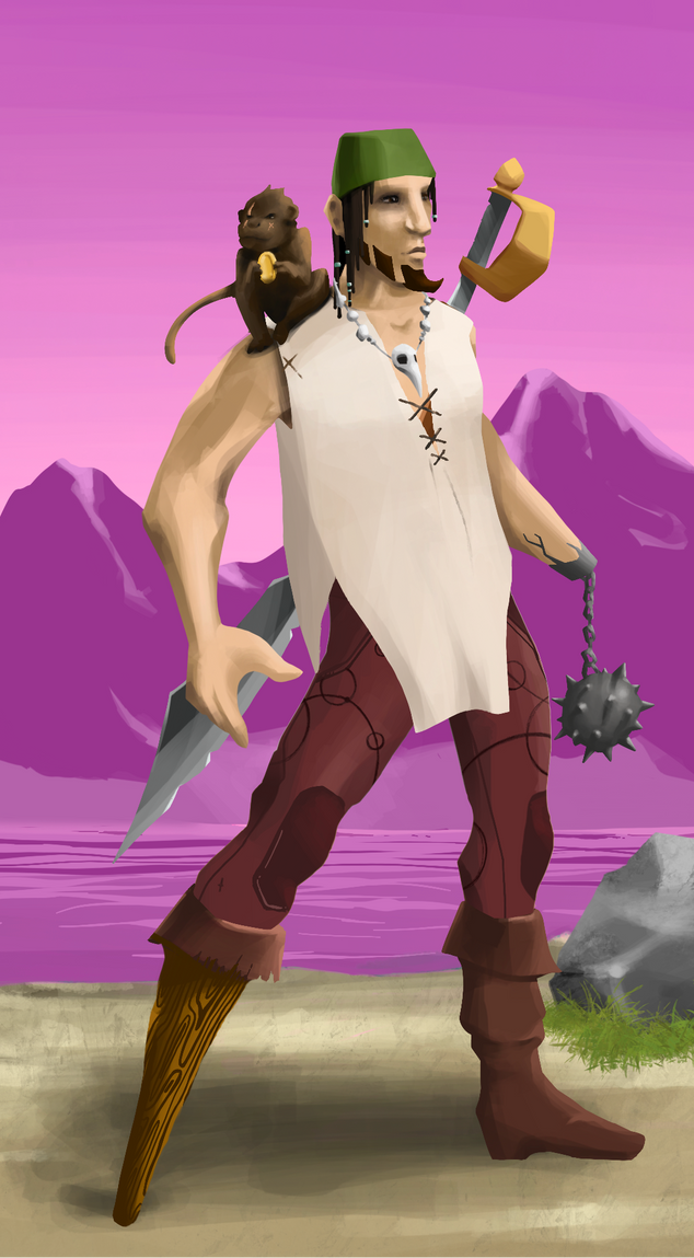 AlgoSeas Pirate #33213 NFT on Algorand