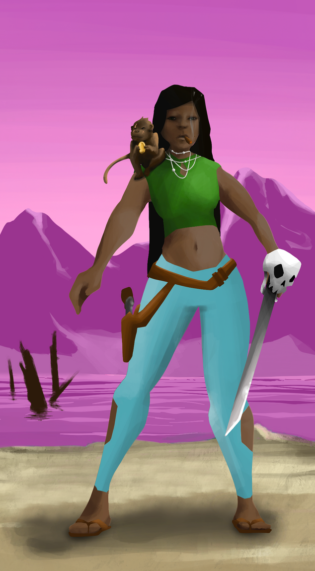 AlgoSeas Pirate #33214 NFT on Algorand