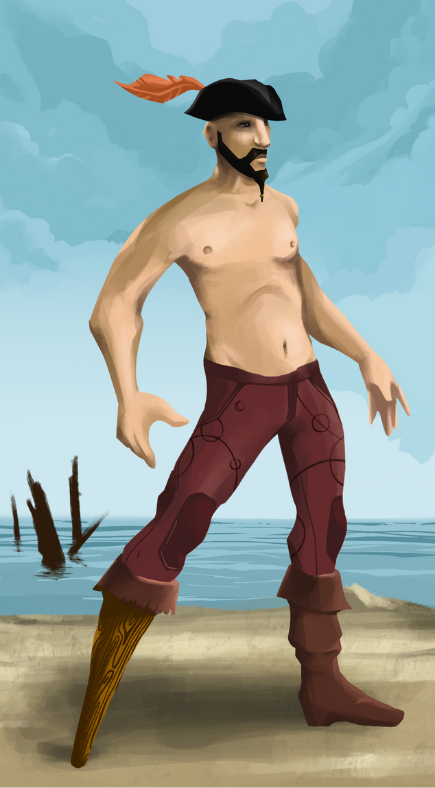 AlgoSeas Pirate #33220 NFT on Algorand