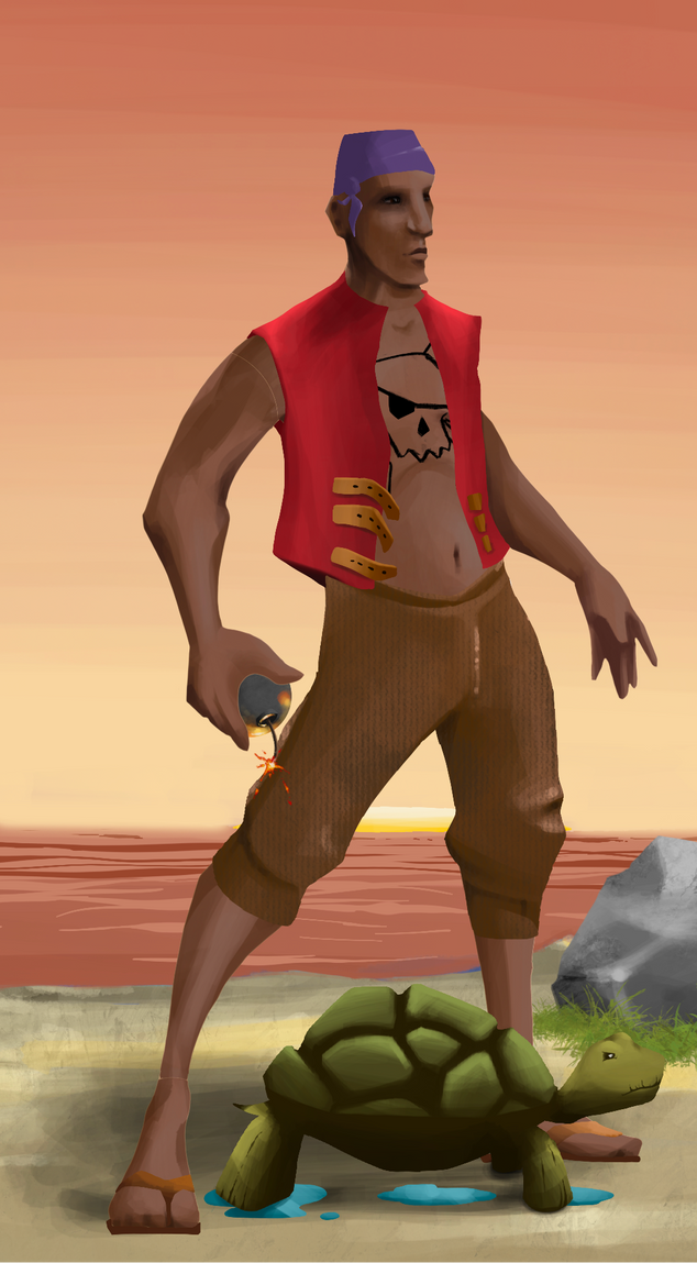 AlgoSeas Pirate #33223 NFT on Algorand