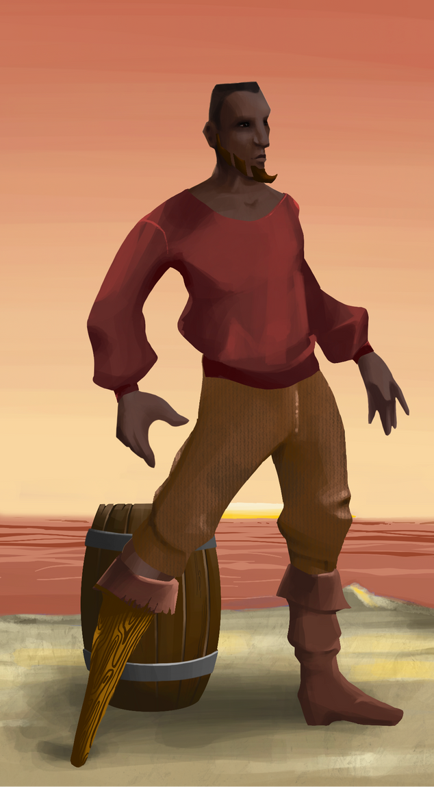 AlgoSeas Pirate #33228 NFT on Algorand