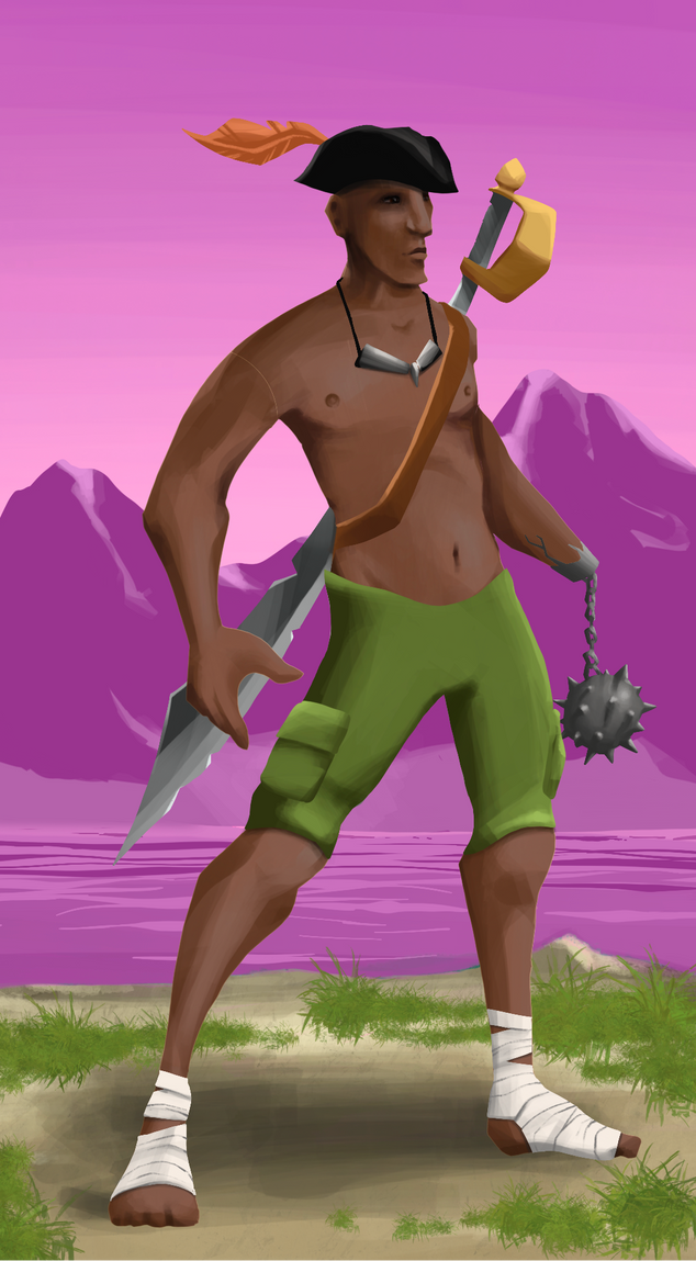 AlgoSeas Pirate #33229 NFT on Algorand