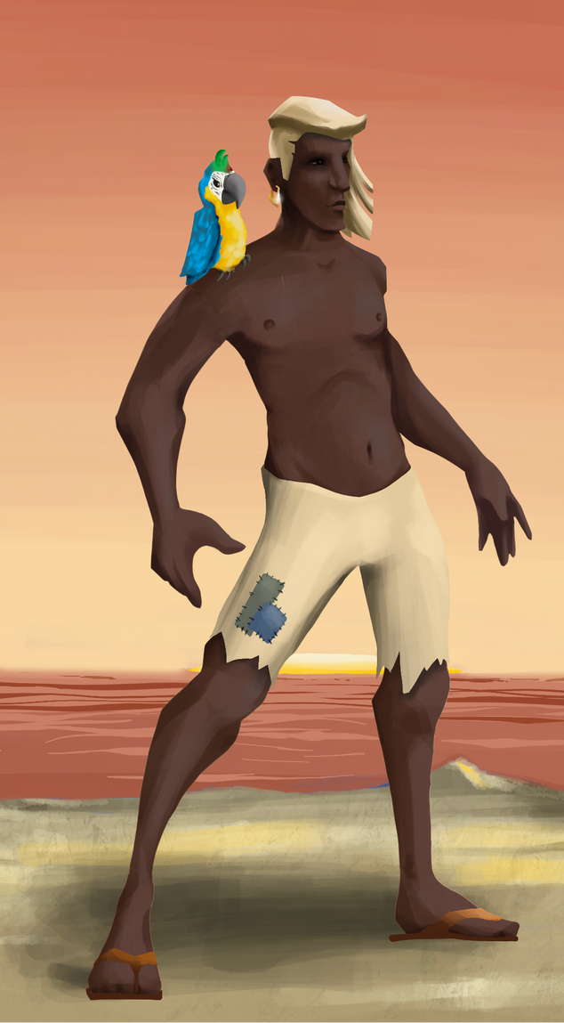 AlgoSeas Pirate #33237 NFT on Algorand