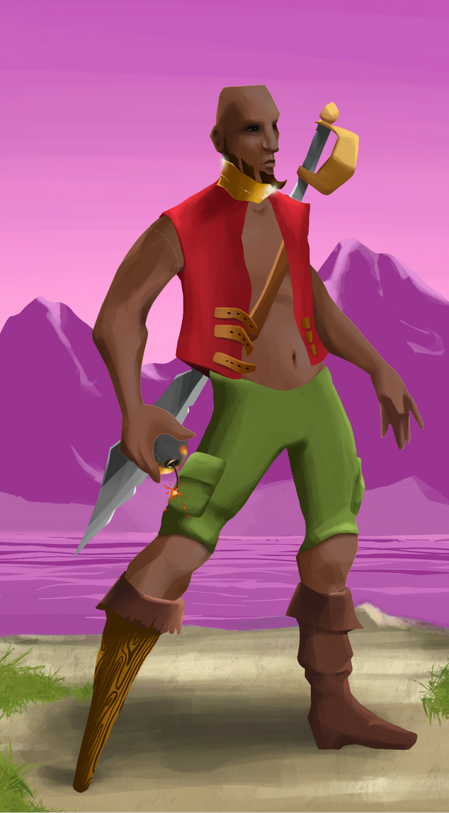 AlgoSeas Pirate #33243 NFT on Algorand