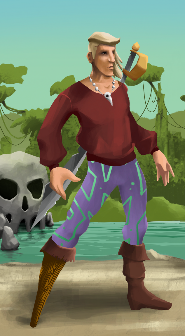 AlgoSeas Pirate #33244 NFT on Algorand