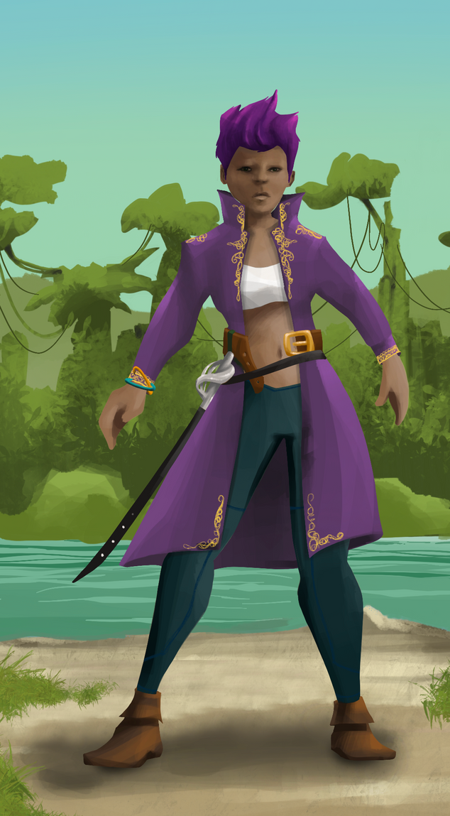 AlgoSeas Pirate #33251 NFT on Algorand