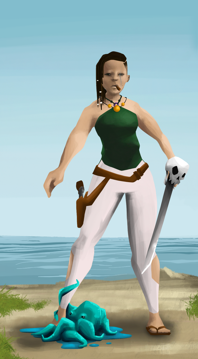 AlgoSeas Pirate #33257 NFT on Algorand