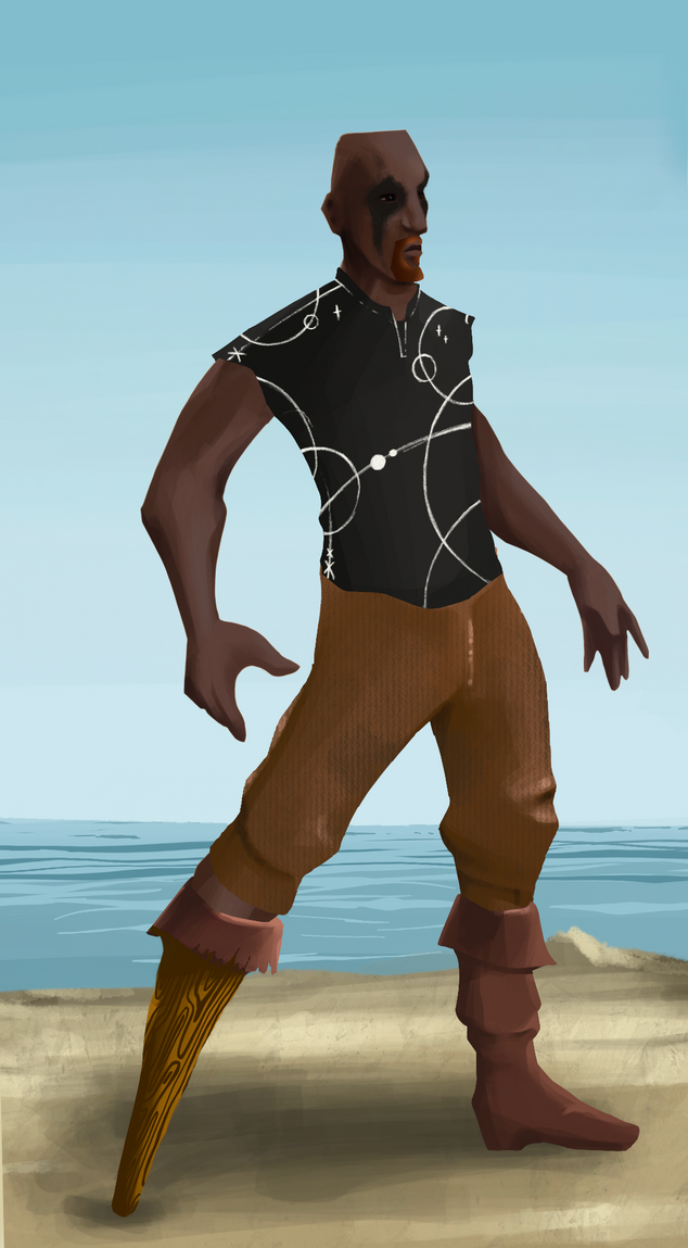 AlgoSeas Pirate #33262 NFT on Algorand