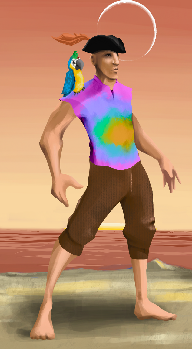 AlgoSeas Pirate #33265 NFT on Algorand