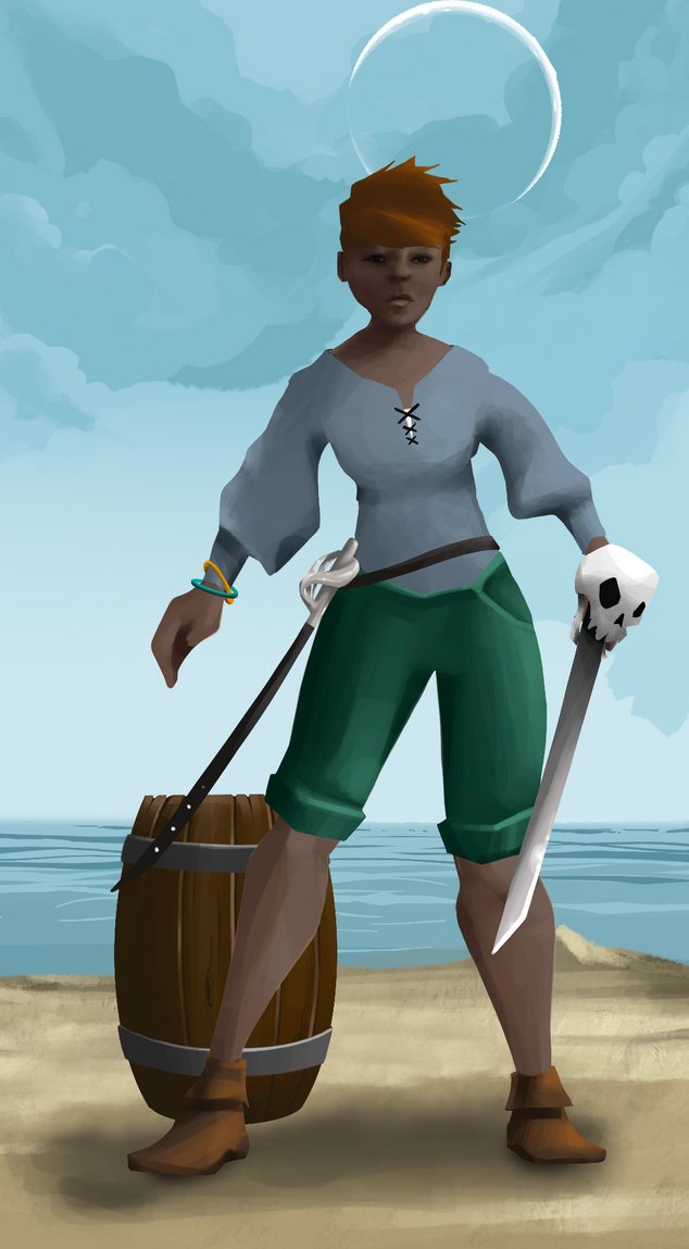 AlgoSeas Pirate #33273 NFT on Algorand