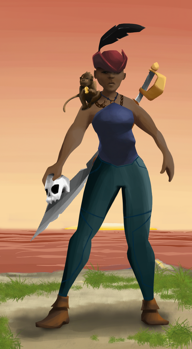 AlgoSeas Pirate #33277 NFT on Algorand