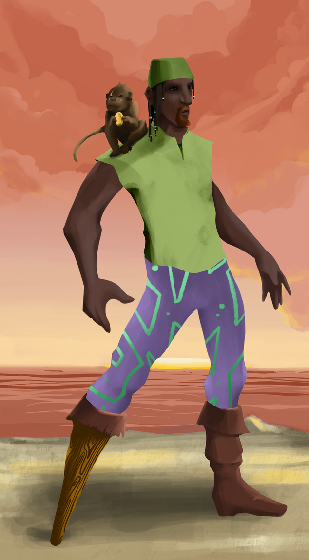 AlgoSeas Pirate #33279 NFT on Algorand