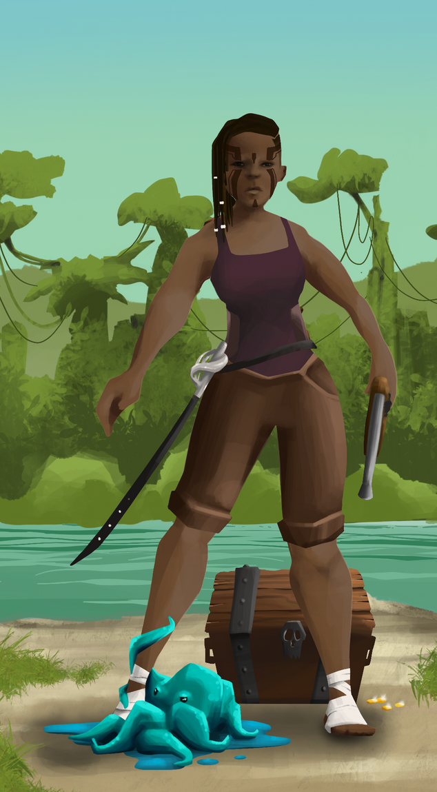 AlgoSeas Pirate #33283 NFT on Algorand