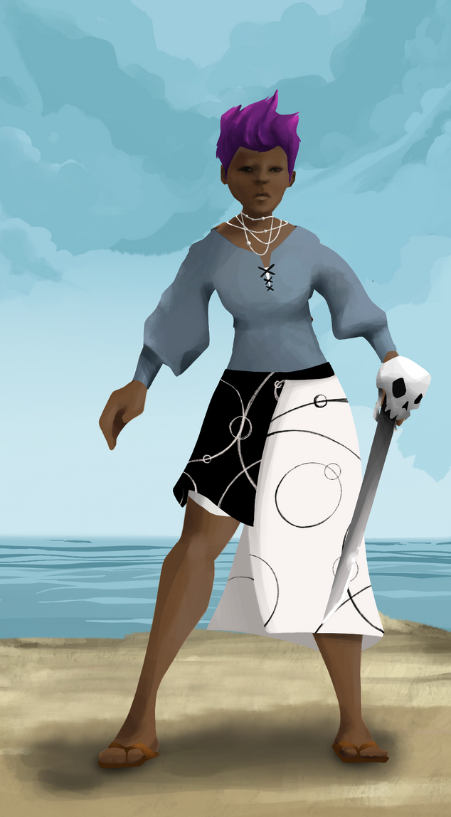 AlgoSeas Pirate #33286 NFT on Algorand