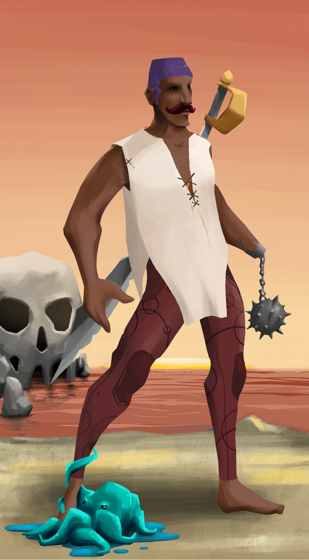 AlgoSeas Pirate #33321 NFT on Algorand