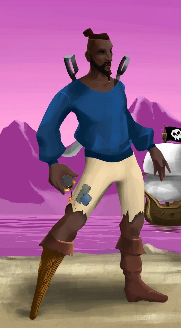 AlgoSeas Pirate #33327 NFT on Algorand