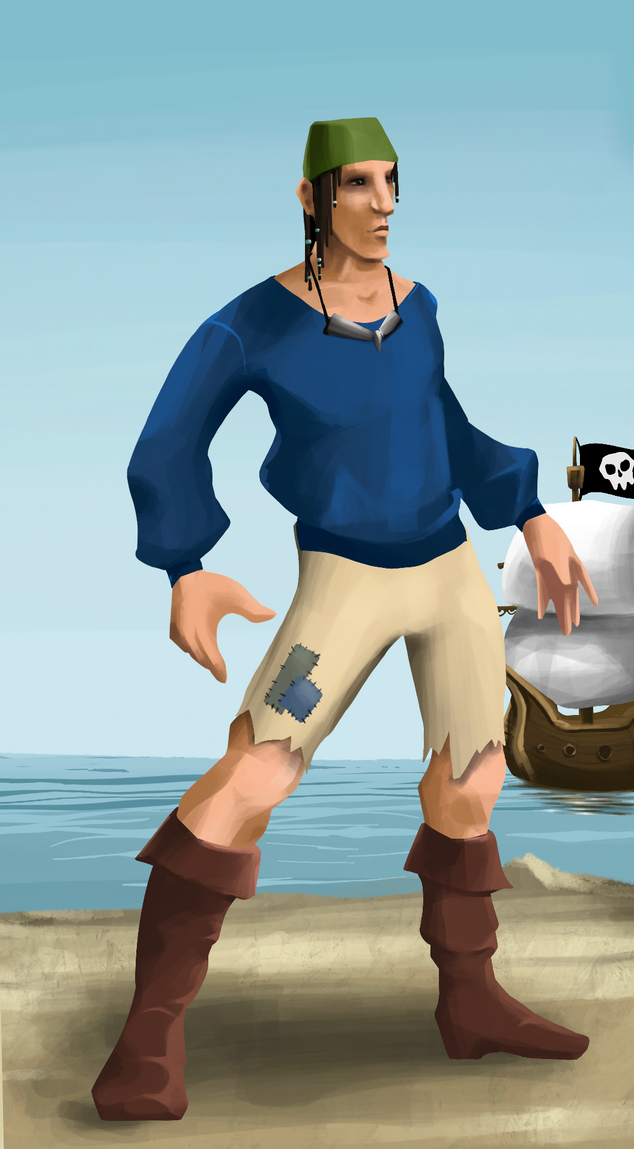 AlgoSeas Pirate #33330 NFT on Algorand