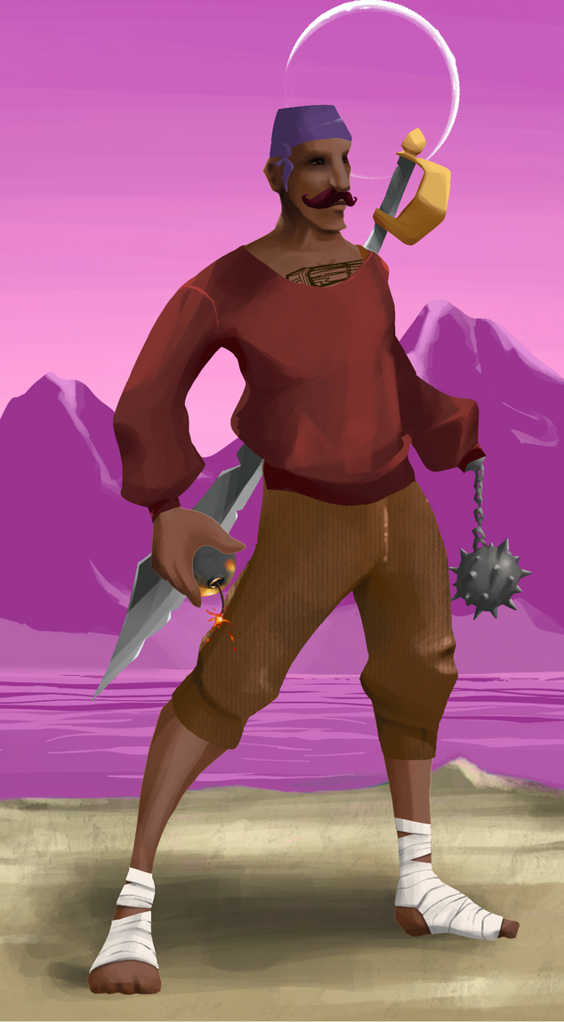 AlgoSeas Pirate #33333 NFT on Algorand