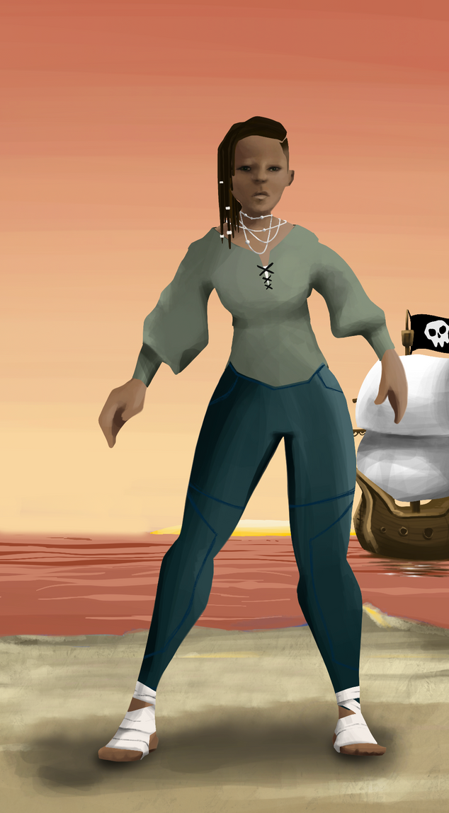 AlgoSeas Pirate #33338 NFT on Algorand