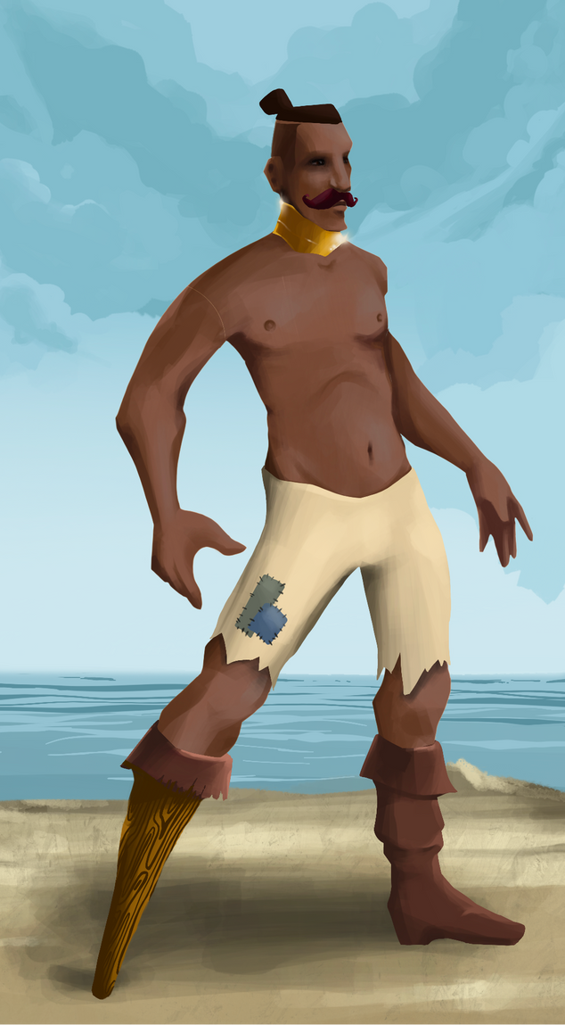 AlgoSeas Pirate #33349 NFT on Algorand