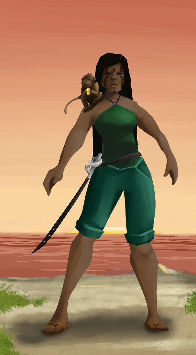 AlgoSeas Pirate #33352 NFT on Algorand