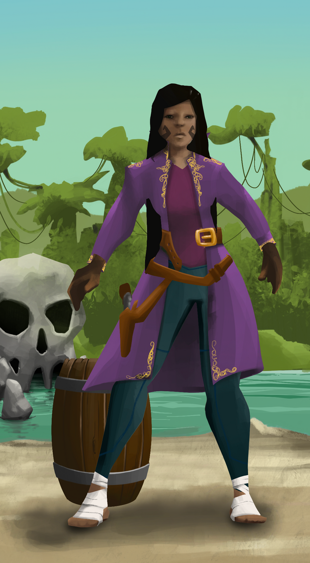 AlgoSeas Pirate #33353 NFT on Algorand