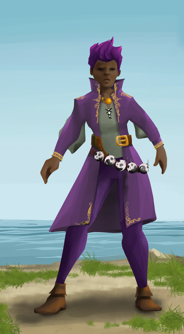 AlgoSeas Pirate #33358 NFT on Algorand