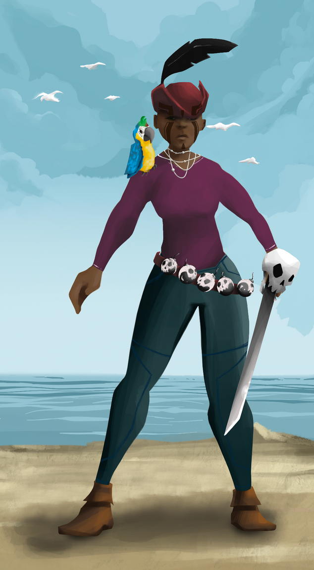 AlgoSeas Pirate #33374 NFT on Algorand