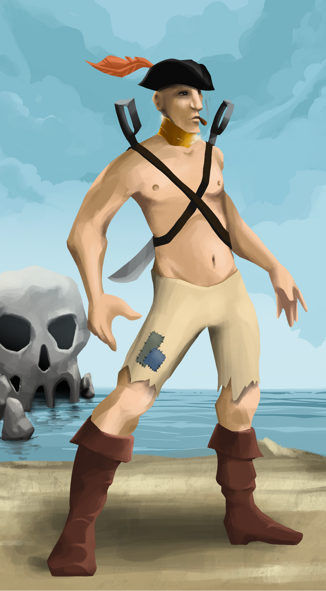 AlgoSeas Pirate #33391 NFT on Algorand