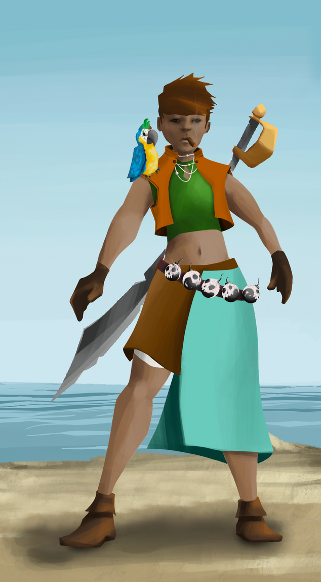 AlgoSeas Pirate #33404 NFT on Algorand